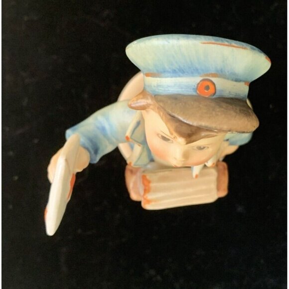 Hummel Postman Boy Figurine TMK2 Full Bee 119 Western Germany 5.25" Mailman - Picture 5 of 10